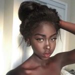 chatte de femme noire du 80 nue en photo